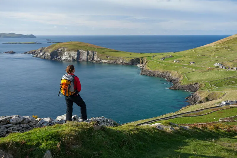 The Dingle Way coastal walking path